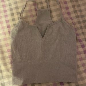 Grey tank top